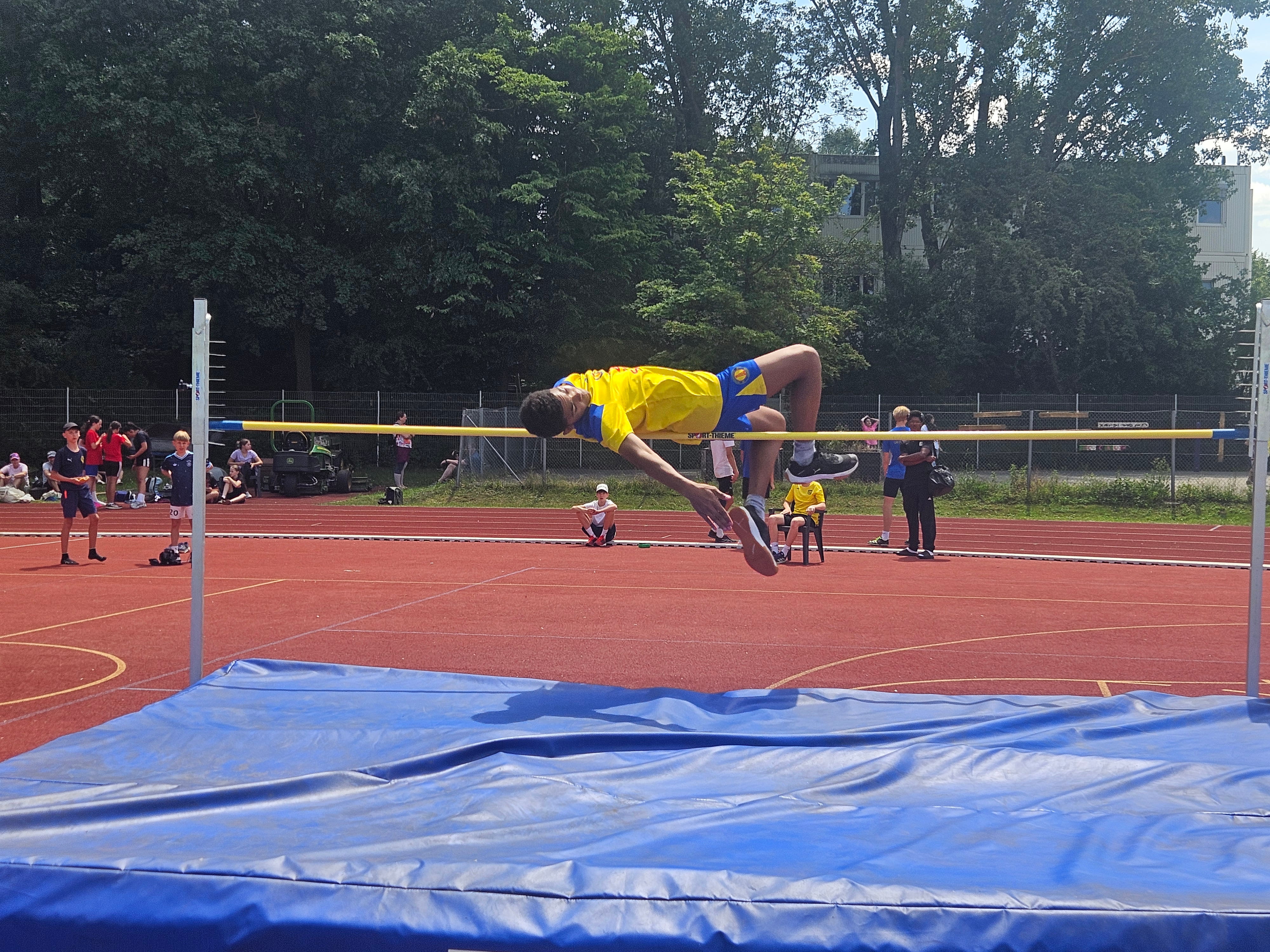 Hochsprungwetttbewerb